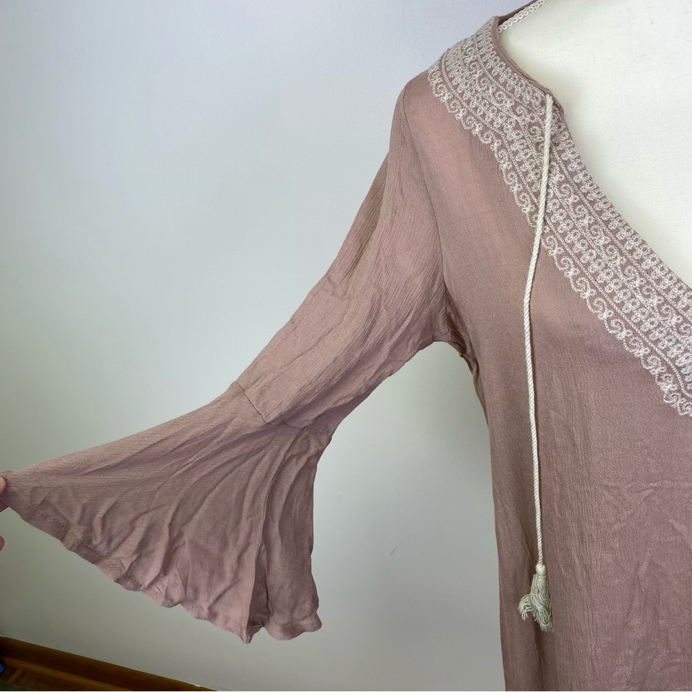 Tobi Boho Tunic with Embroidered Detail - Picture 6 of 14